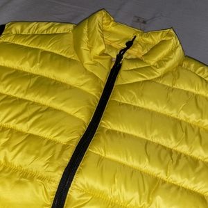 Aeropostale Yellow puffer Vest
